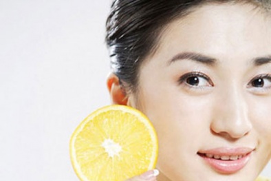Bí quyết làm sáng da, sạch mụn từ vỏ cam 