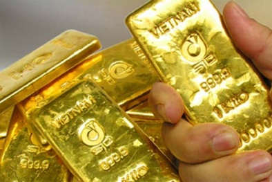 Vàng SJC tăng 50.000 đồng/lượng, vàng thế giới thoát đáy sau 3 tháng