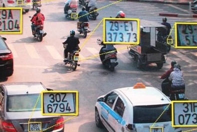 Chủ yếu ô tô bị phạt 'nóng' qua hình ảnh