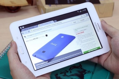 Samsung Galaxy Tab 3G ấn tượng với thiết kế đẹp mắt