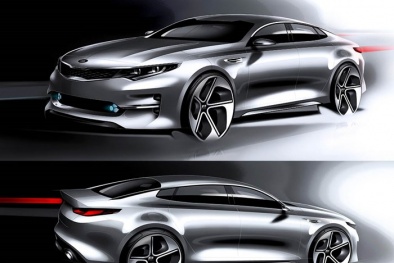 Lộ diện Kia Optima 2016 lột xác ấn tượng