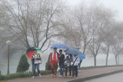 Dự báo thời tiết ngày mai 23/3/2015: Không khí lạnh tràn về, Bắc Bộ mưa nhỏ vài nơi