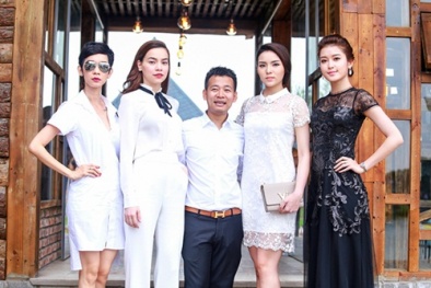 Hồ Ngọc Hà, Nguyễn Cao Kỳ Duyên tinh khôi sắc trắng dự sự kiện