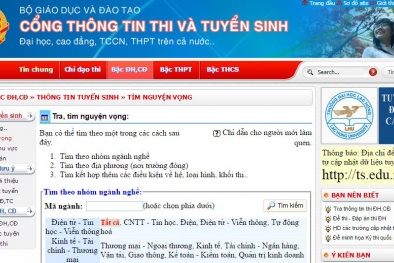 Kỳ thi Quốc gia 2015: Những điều cần biết phiên bản online