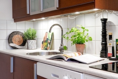Bài trí bếp và chậu rửa theo quan niệm 'tọa hung hướng cát' 