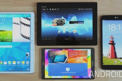 Top 5 máy tính bảng đỉnh nhất đầu năm 2015