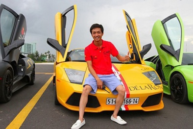 Lương 3 triệu, Cường Đô La vẫn vợ đẹp xế sang