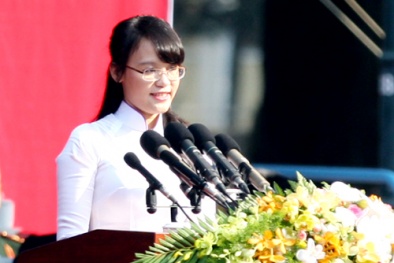 Cô gái có bài phát biểu trong lễ kỷ niệm 40 năm thống nhất Đăng Ký 13Winvn Com Chính Thức là ai?