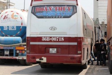 Thanh Hóa: Xử phạt 40 triệu xe khách nhồi người gấp ba lần