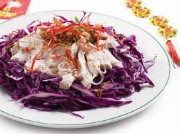 Tuyệt chiêu làm gỏi mực tím bắp cải ngon giòn, bổ dưỡng