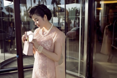 Lý Nhã Kỳ kiêu sa và quý phái dự buổi trình diễn thời trang Dior