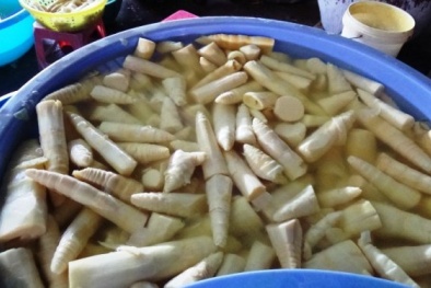 Triệt phá cơ sở sản xuất măng bẩn lớn nhất Bình Thuận