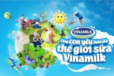 Cùng con vui chơi tại ngày hội 'Thế giới sữa Vinamilk'