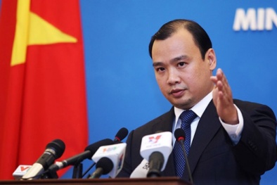 Người phát ngôn VN nói về việc TQ động thổ xây dựng hải đăng ở Gạc Ma và Châu Viên