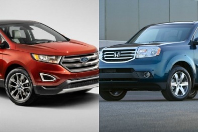 Cuộc chiến xe thể thao đa dụng Ford Edge và Honda Pilot