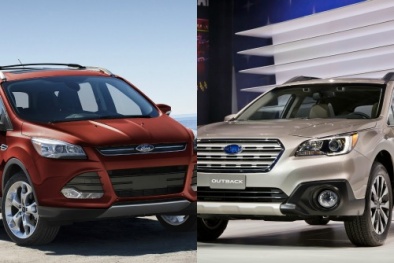 Subaru Outback ‘lột xác’ tranh tài cùng Ford Escape