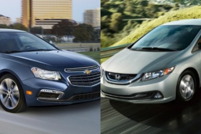 Chevrolet Cruze - Đối thủ ‘nặng ký’ của Honda Civic
