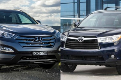Hyundai Santa Fe - Đối thủ mới của Toyota Highlander