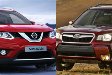 Subaru Forester và Nissan Rogue: SUV được lòng người tiêu dùng