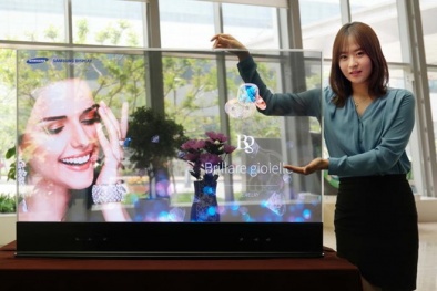 Samsung giới thiệu màn hình trong suốt không thể tin được