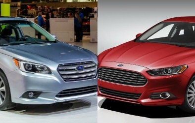 Ford Fusion đọ sức hút ấn tượng với Subaru Legacy 