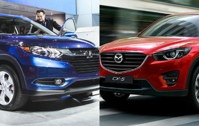 Mazda CX-5 và Honda HR-V: Crossover ‘gây bão’ thị trường 2015