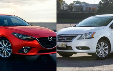 Xe tầm trung mới Nissan Sentra ‘so kè’ với Mazda 3