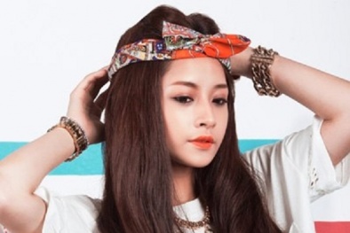 3 cách làm điệu mái tóc với khăn turban cực xinh