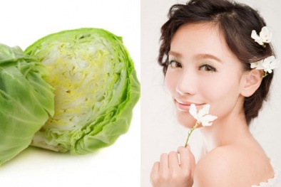 'Tút lại' nhan sắc cực nhanh nhờ rau xanh