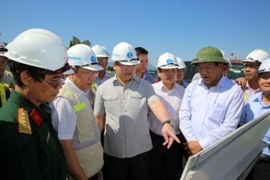 PTT Hoàng Trung Hải thị sát, kiểm tra tiến độ cao tốc Đà Nẵng-Quảng Ngãi