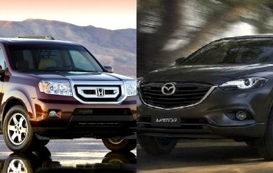 Honda Pilot và Mazda CX-9: SUV Đăng ký và nhận 60K 24 bao lì xì miễn phí mỗi ngày 7 chỗ ‘đáng tiền’