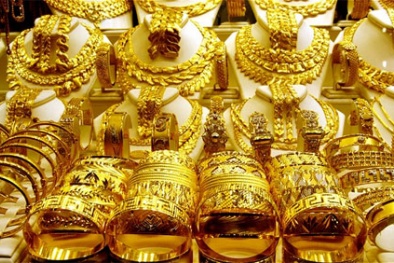 Giá vàng hôm nay 9/7 tăng nhẹ, đô la suy yếu