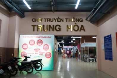 Chợ truyền thống Trung Hòa: Sạch sẽ nhưng chẳng có ‘ma’ nào đến