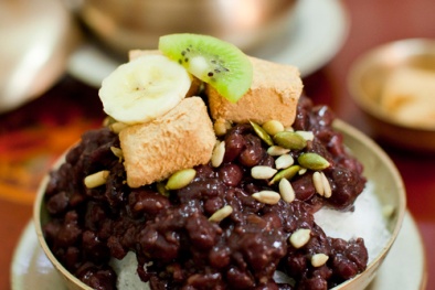 Patbingsu - món đá bào Hàn Quốc mát lạnh những ngày nóng