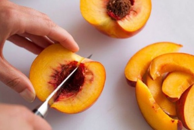 Cách làm sinh tố đào giúp chị em nhanh giảm cân