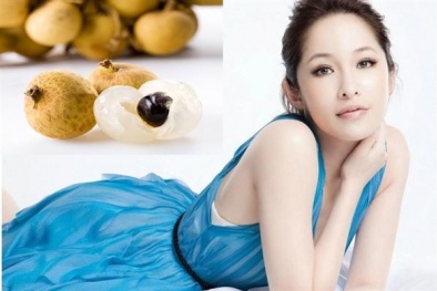 Sở hữu làn da mịn màng, căng tràn sức sống từ quả nhãn