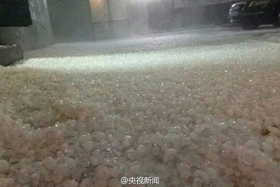 Việt Nam lũ quét kéo dài, Trung Quốc mưa đá to bằng trứng gà