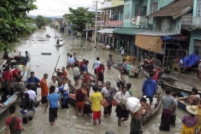 Hàng chục người chết vì mưa lớn ở Ấn Độ, Myanmar