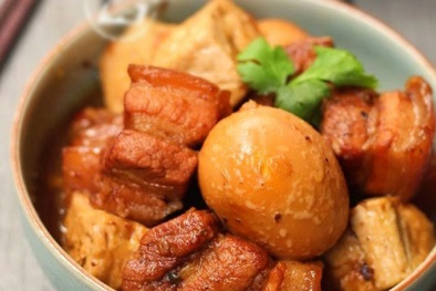 Thịt kho tàu thơm ngon, đúng chuẩn cho ngày mưa cuối tuần