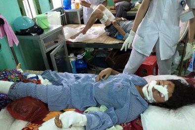 Kẻ dùng dao cắt gân chân, tay vợ đã đến cơ quan công an trình diện