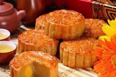 Cách làm bánh trung thu nhân đậu xanh trứng muối ngon lạ miệng