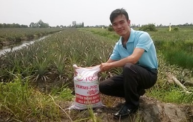 Cử nhân thất nghiệp thành 'vua' trùn quế đất Củ Chi
