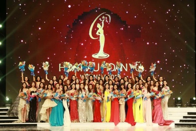 Cận cảnh các thí sinh Hoa hậu Hoàn vũ Việt Nam 2015