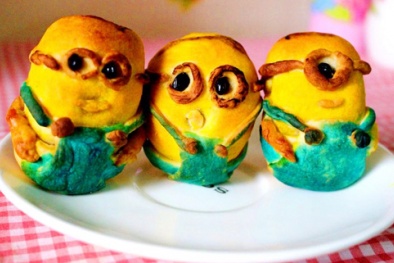 Cách làm bánh trung thu hình Minion cực ‘yêu’ cho bé