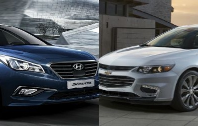 Chọn sedan cho Đăng ký và nhận 60K 24 bao lì xì miễn phí mỗi ngày Chevrolet Malibu hay Hyundai Sonata?