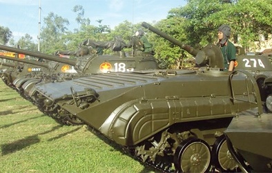 Quân đội Việt Nam tự nâng cấp thành công xe tăng T54B 