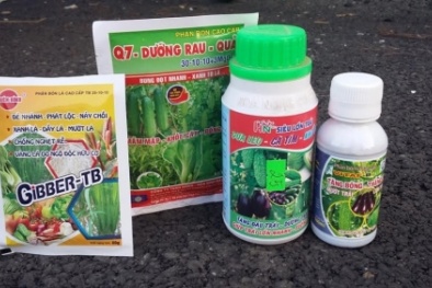 'Làm đẹp' rau củ bằng hóa chất độc hại 