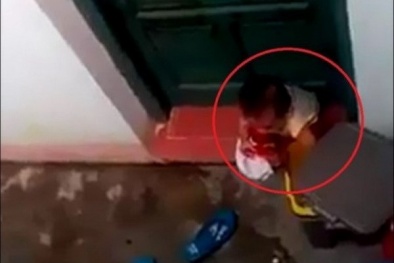 Tạm đình chỉ hai cô giáo trong clip trẻ mầm non nhặt rác ăn