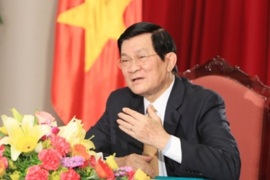 Chủ tịch nước Trương Tấn Sang: 'Không có quốc gia nào đi lên từ sự phung phí'