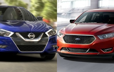 Ford Taurus và Nissan Maxima đọ thiết kế đỉnh cao